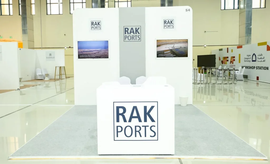 Exhibition stand design and fabrication by Vision Designs UAE